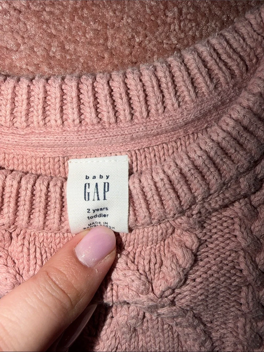 GAP/Vineyard Vines Baby Girls Pink Sweater, Knit Top, Leggings & Onesie Set